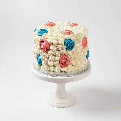 Gender Reveal Cake 2
