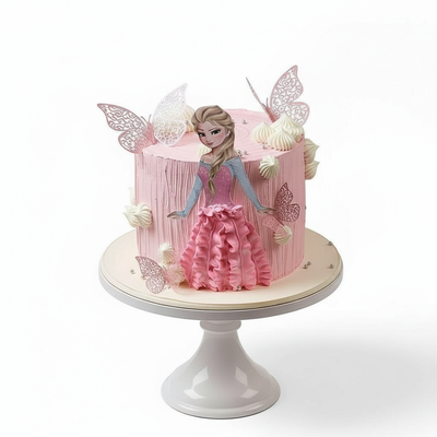 Elsa Tower cake