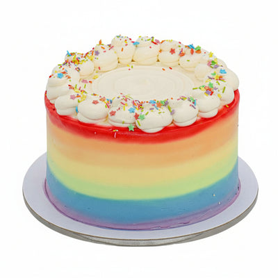 Vanilla Rainbow Cake