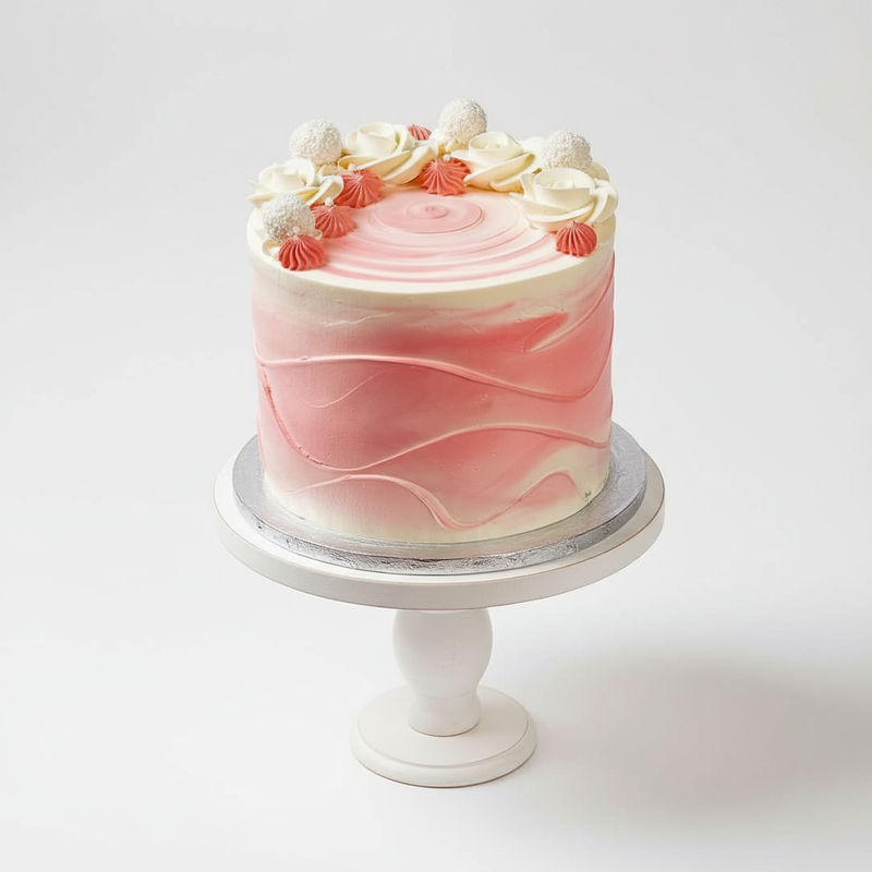 Raffaello Roses Cake