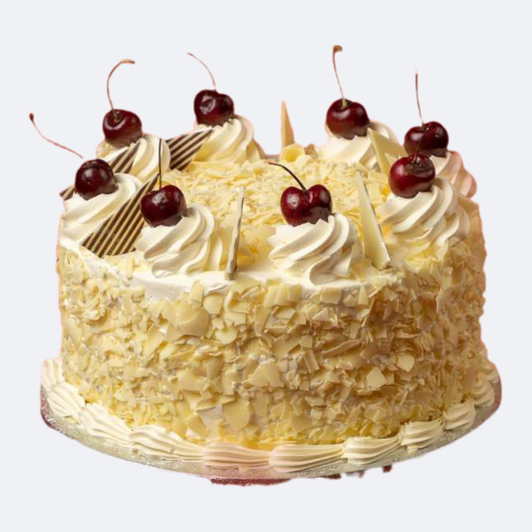 White Forest Cake