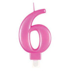 6 Number Candle