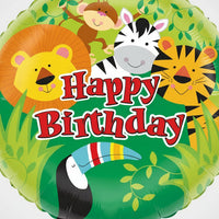 18in ANIMAL JUNGLE FOIL BALLOON