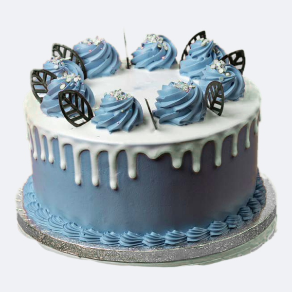 Blue Vanilla Cake