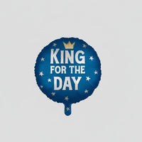 18in KING FOR THE DAY FOIL BALLOON