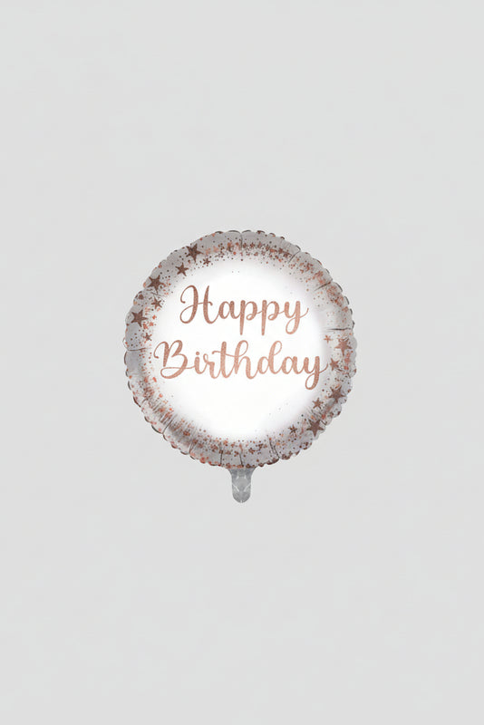 18in HAPPY BIRTHDAY FOIL BALLOON
