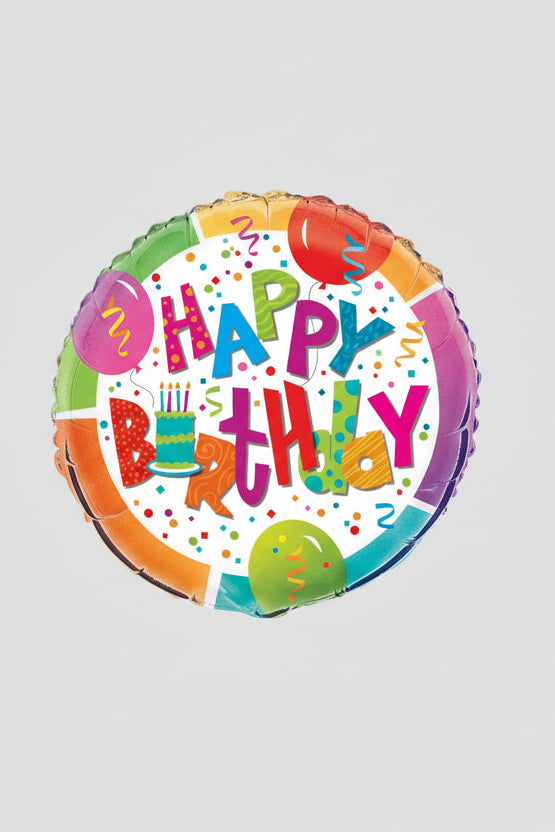 18in BIRTHDAY JAMBOREE FOIL BALLOON