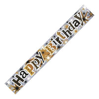 9FT HAPPY BIRTHDAY WALL BANNER