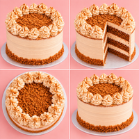 Vegan Biscoff Bliss Cake