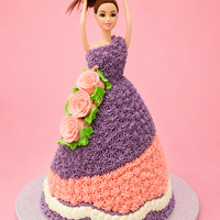 Lavender Rose Princess Cake