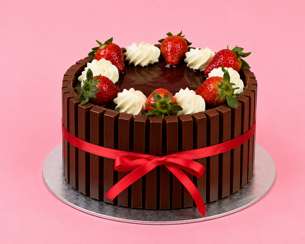 Classic Kitkat Round Cake