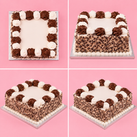 Square Dual Swirl Temptation Cake