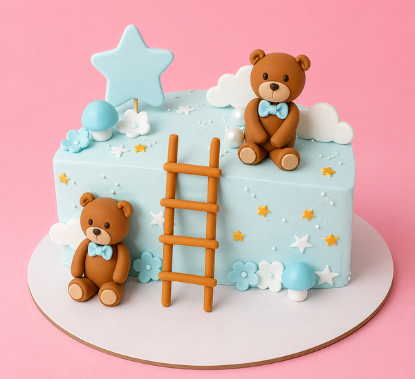 Teddy Sky Adventure Cake