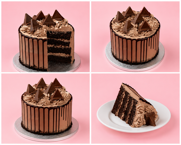 Toblerone Milk Choco Cake