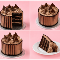 Toblerone Milk Choco Cake