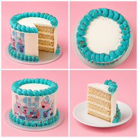 Peppa Pig Photo Cake