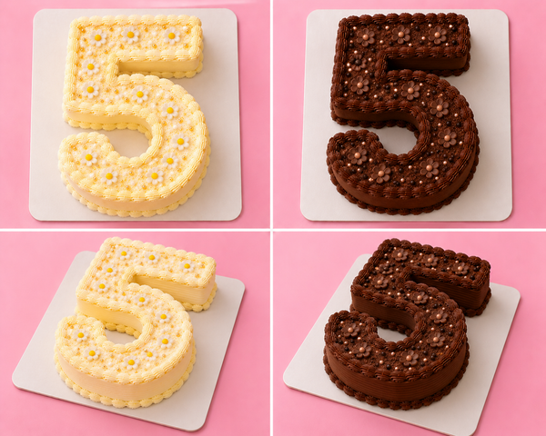Number Cake - 5