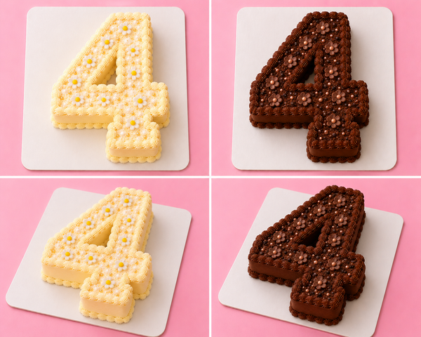 Number Cake - 4
