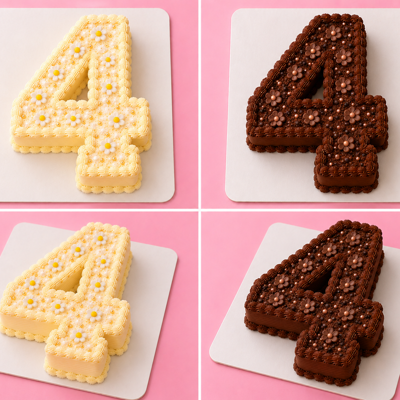 Number Cake - 4