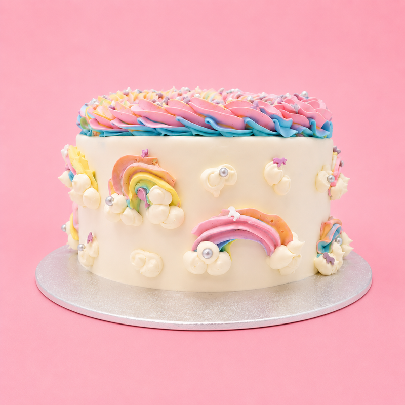 The Rainbow Fantasy Cake