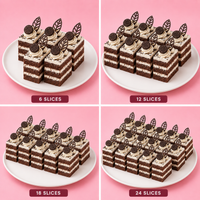Coockies & Cream Cake Slice