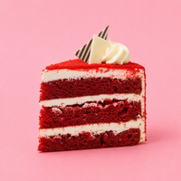 Red Velvet Cake Slice