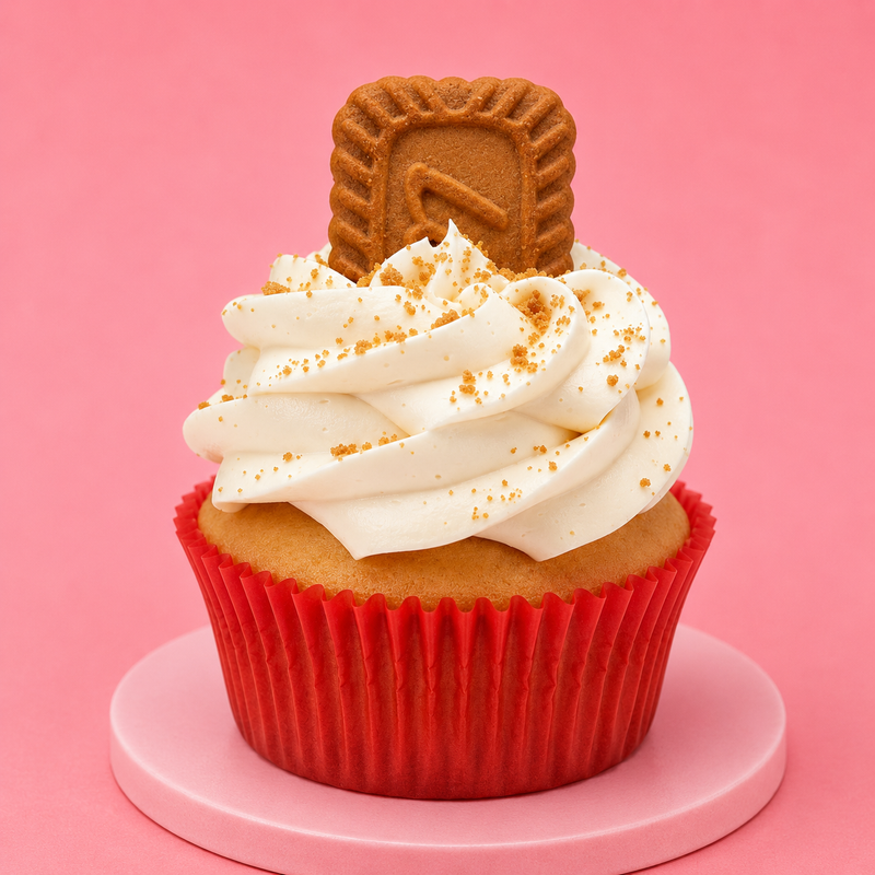 Lotus Biscoff Cupcakes