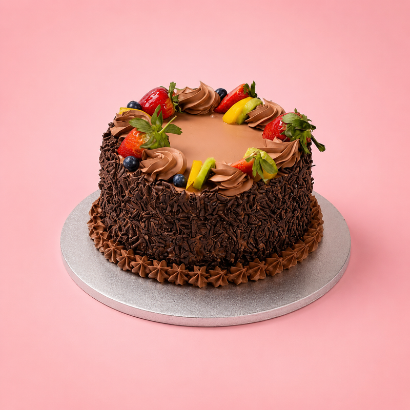 Classic Chocolate Fruit Cake