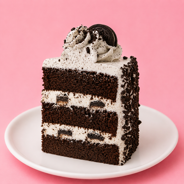 Cookies & Cream Cake Slice