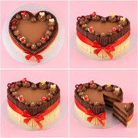 Lindt Lindor Heart Cake