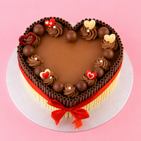 Lindt Lindor Heart Cake