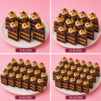 Chocolate Orange Cake Slice