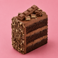 Kitkat Cake Slice