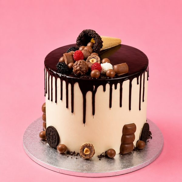 M&M's Tower Cake