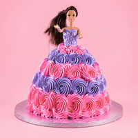 Princess Rosette Doll Cake