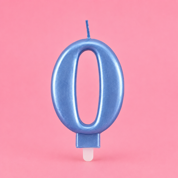 0 Number Candle