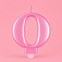 0 Number Candle