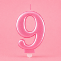 9 Number Candle