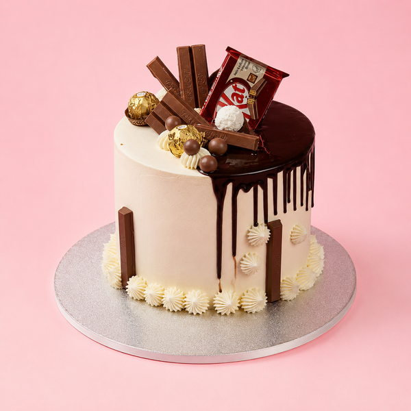 KitKat Choco Drip Tower Cake