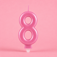 8 Number Candle