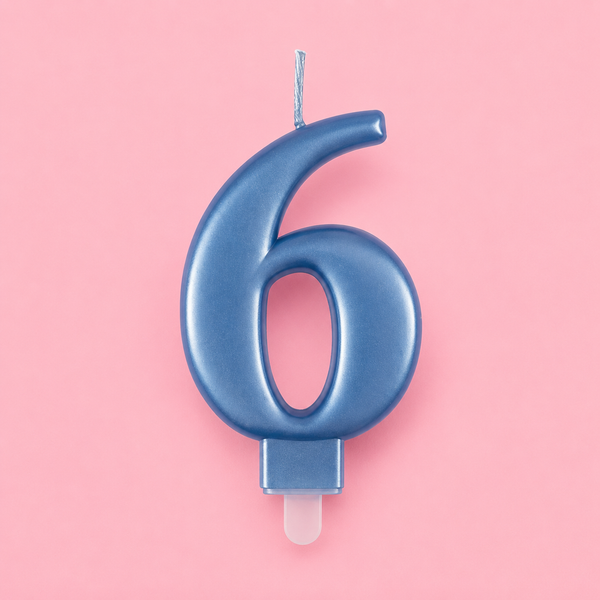 6 Number Candle