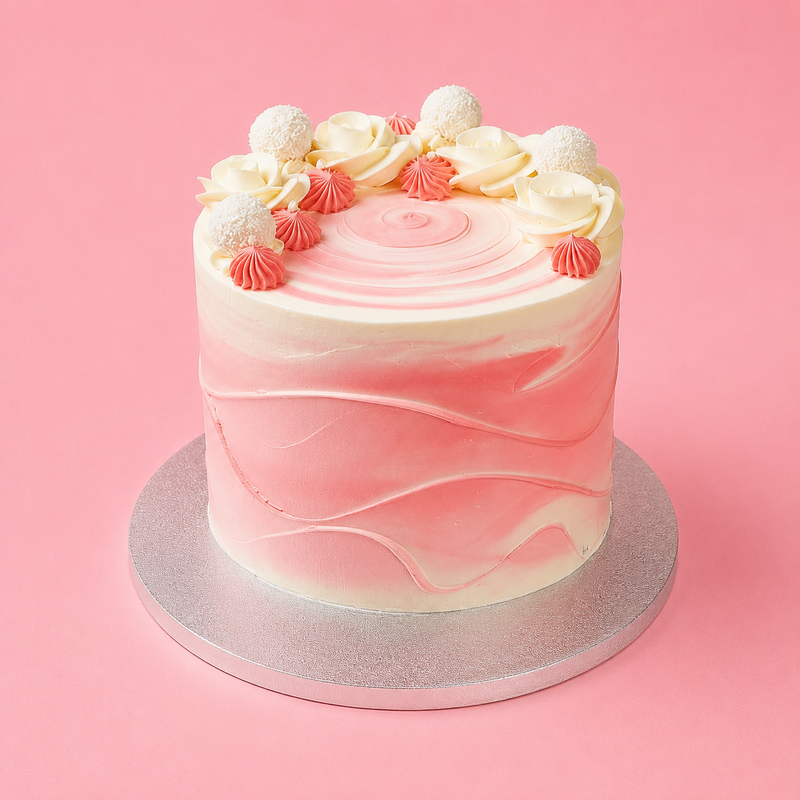 Raffaello Roses Cake