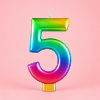 5 Number Candle