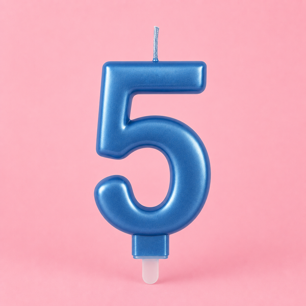 5 Number Candle