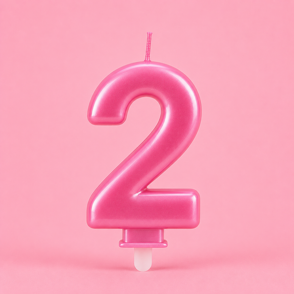 2 Number Candle