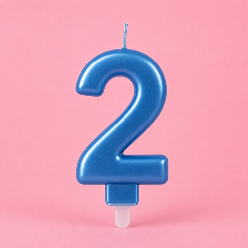 2 Number Candle