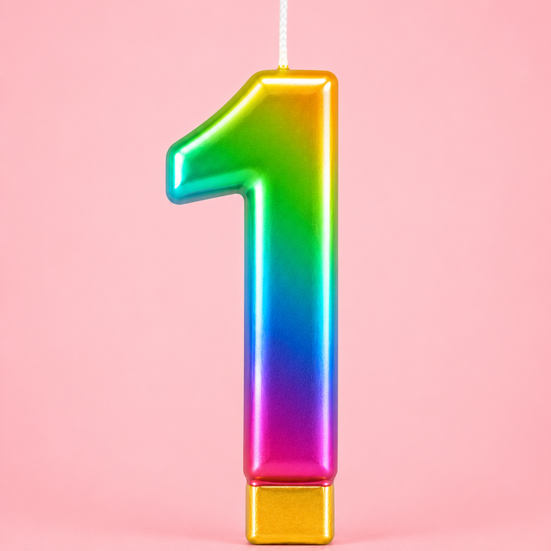 1 Number Candle