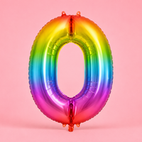 0 Number Balloon