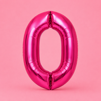 0 Number Balloon