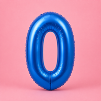 0 Number Balloon